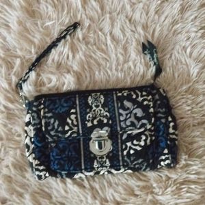 Vera Bradley Oversized Wristlet EUC